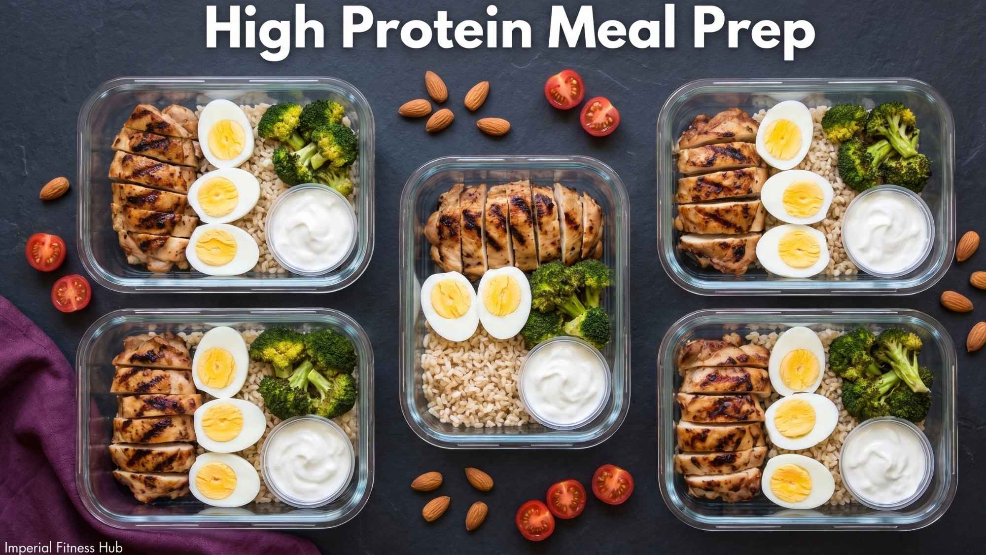 Easy 7-Day High Protein Diet Plan for Weight Loss (2026)