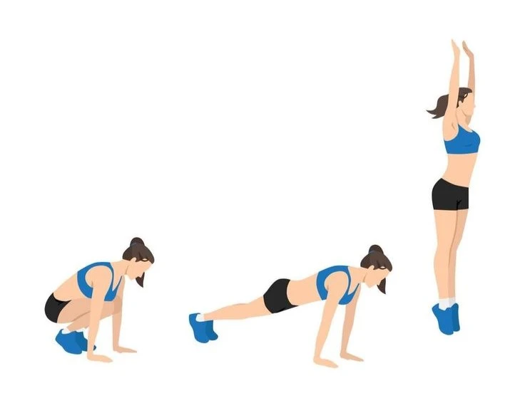 Burpees– The Ultimate Fat Burner