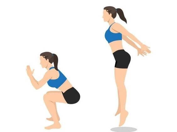 Jump Squats– Explosive Leg Power