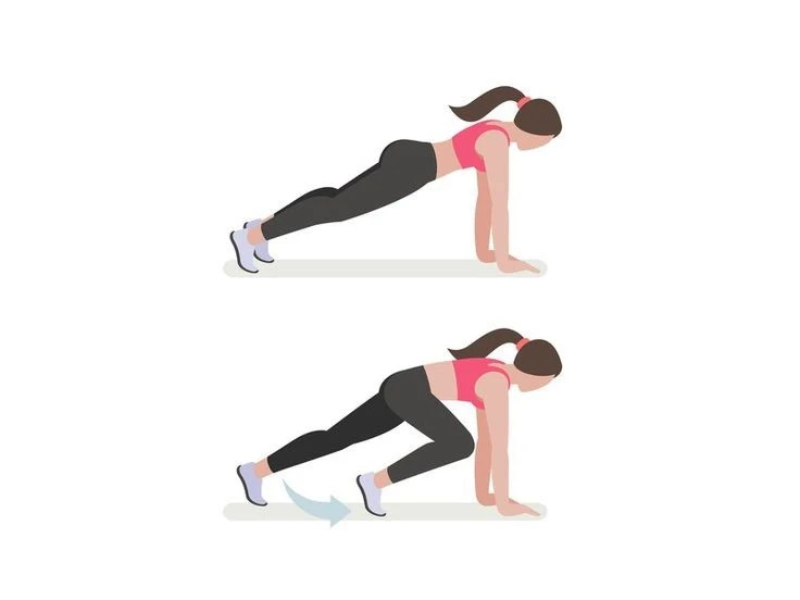 Mountain Climbers– Core and Cardio in One