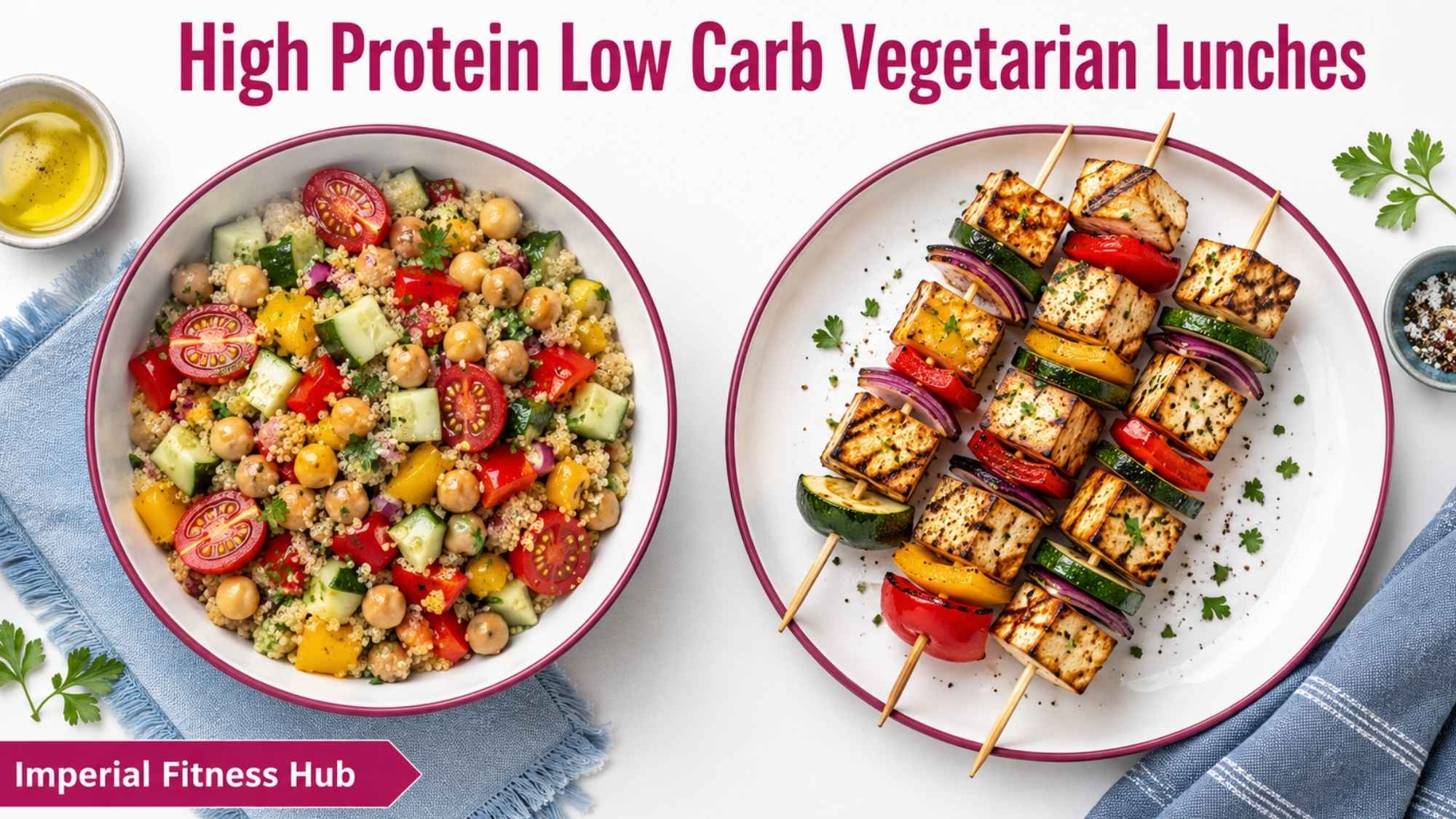 Vegetarian High Protein Low Carb Meal Plan